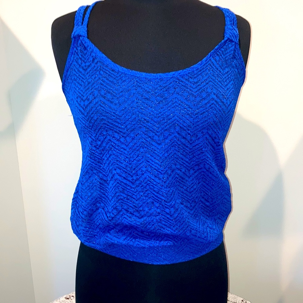 Eyeshadow Sparkle Sheer Tank Top